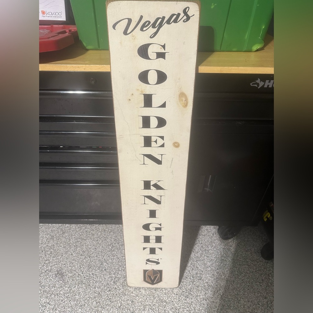 VGK Home/Porch Sign. Super cute.